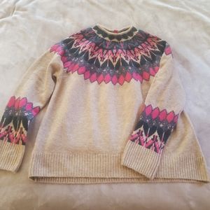 Mock neck sweater